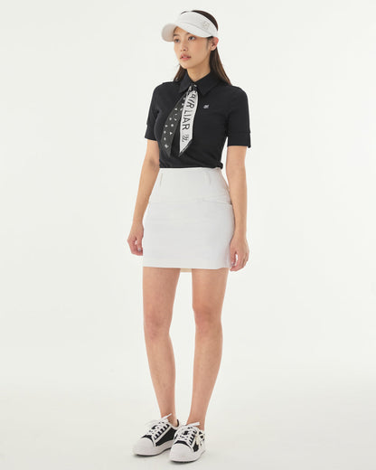 25SS ハイウエスト ボールポケット Hラインスカート