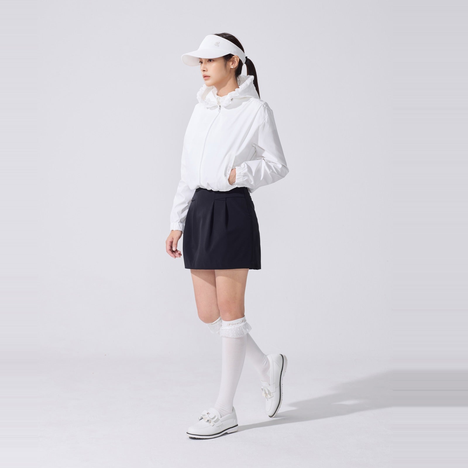 fairliar フェアライアー　アイレットレースカラ―Tシャツ (ホワイト) アイレットレースカラ―Tシャツ (ホワイト) – 【公式】Fairliar Japan