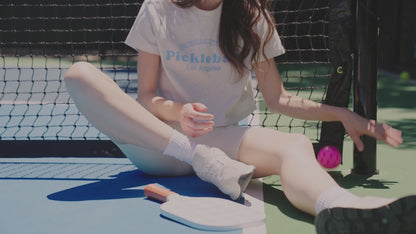 FLC エッセンシャルバイカーショートパンツ (アイボリー)